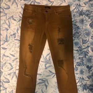Copper Colored Jeans